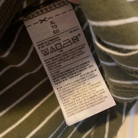 XL Old Navy green tank NWT - Picture 3 of 3